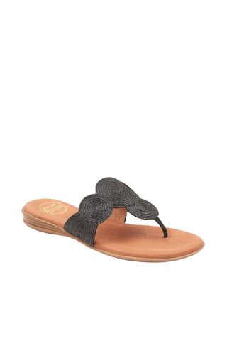 Andre Assous Nikky Women’s Shoes Raffia Slip-On Sandal (AA1016)