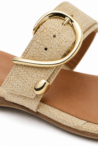 Andre Assous Nix Raffia Sandal