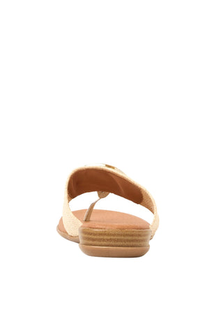 Andre Assous Nixi Women’s Shoes Raffia Slip-On Sandal (AA1018)