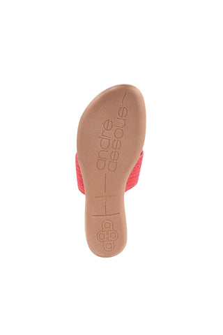 Andre Assous Nixi Women’s Shoes Raffia Slip-On Sandal (AA1018)