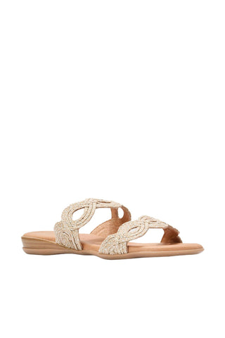 Andre Assous Nizzie Raffia Sandal