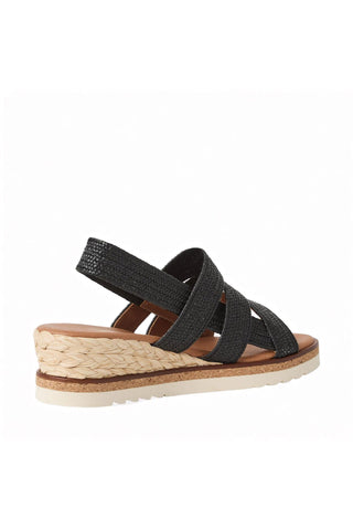 Andre Assous Noma Raffia Espadrille Wedge