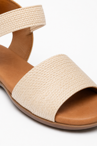 Andre Assous Nuri Raffia Slingback Sandal