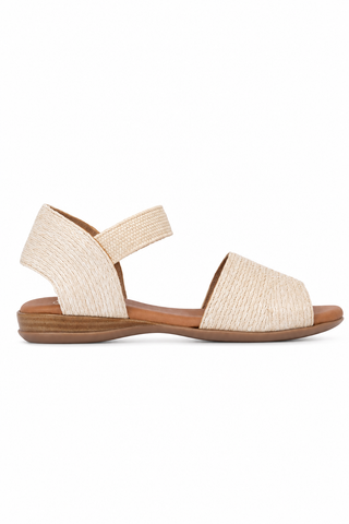 Andre Assous Nuri Raffia Slingback Sandal