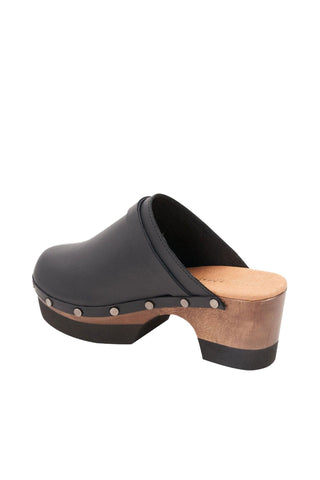 Andre Assous Olivia Calf-Skin Leather Slip-On Clog
