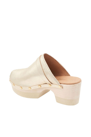 Andre Assous Olivia Calf-Skin Leather Slip-On Clog