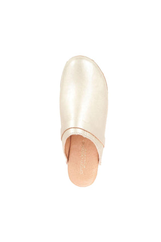 Andre Assous Olivia Calf-Skin Leather Slip-On Clog