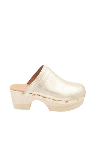Andre Assous Olivia Leather Slip-On Clog