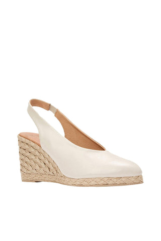 Andre Assous Pamala Leather Espadrille Wedge