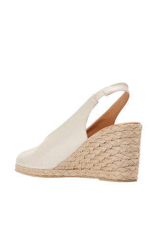 Andre Assous Pamala Leather Espadrille Wedge