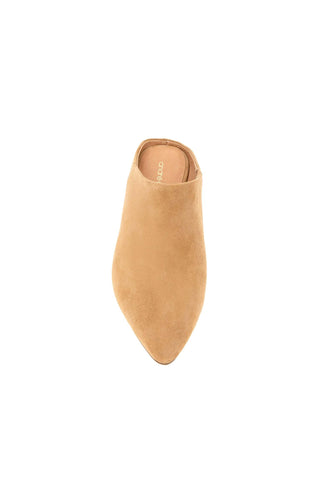 Andre Assous Wyatt Suede Slip-On Wedge Mule