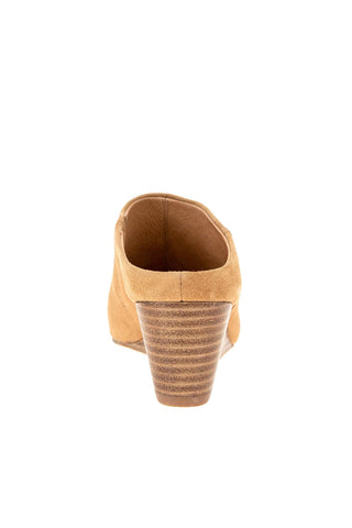 Andre Assous Wyatt Suede Slip-On Wedge Mule