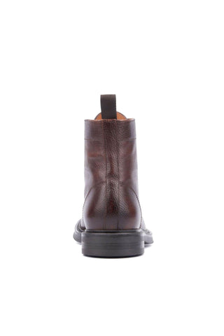 Aquatalia Bernardo Men’s Shoes Tumbled Leather Lace Up Boot (AQ1006)