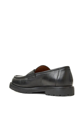 Aquatalia Blake Men’s Shoes Tumbled Leather Penny Loafer (AQ1013)