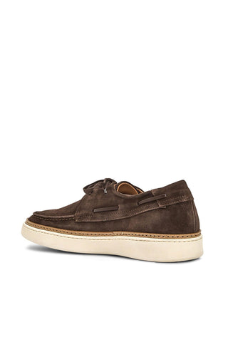 Aquatalia Bora Suede Lace-Up Loafer