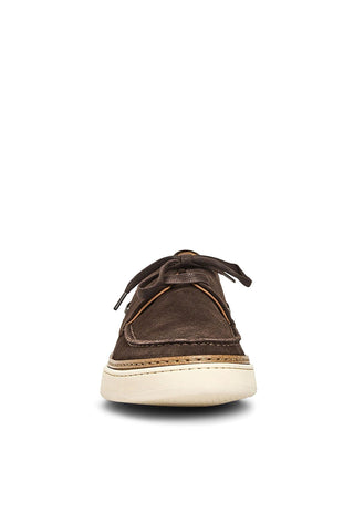 Aquatalia Bora Suede Lace-Up Loafer