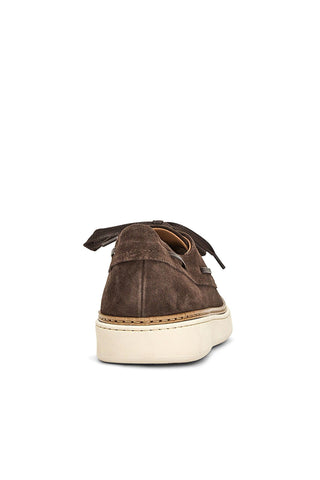 Aquatalia Bora Suede Lace-Up Loafer