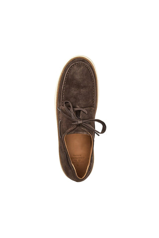 Aquatalia Bora Suede Lace-Up Loafer