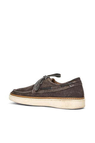 Aquatalia Bora Suede Lace-Up Loafer