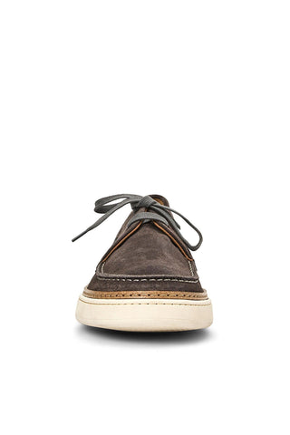 Aquatalia Bora Suede Lace-Up Loafer