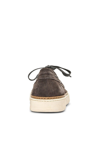 Aquatalia Bora Suede Lace-Up Loafer
