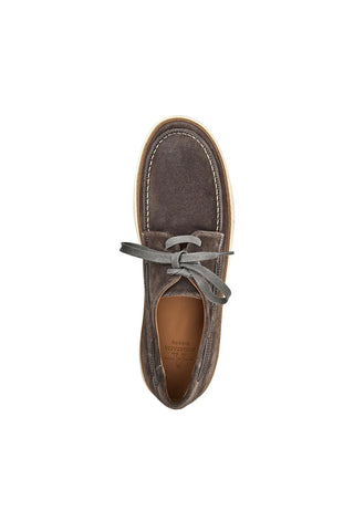 Aquatalia Bora Suede Lace-Up Loafer