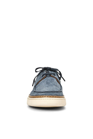 Aquatalia Bora Suede Lace-Up Loafer