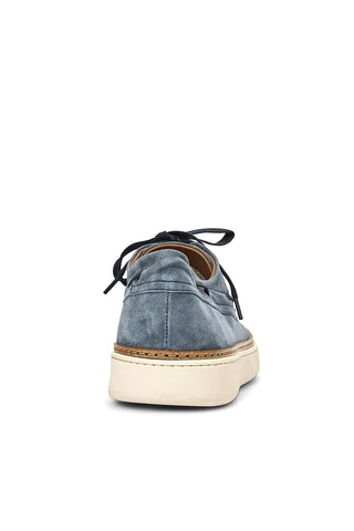 Aquatalia Bora Suede Lace-Up Loafer