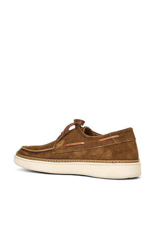Aquatalia Bora Suede Lace-Up Loafer