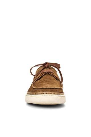 Aquatalia Bora Suede Lace-Up Loafer