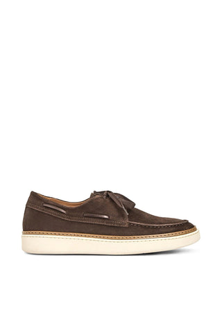 Aquatalia Bora Suede Lace-Up Loafer