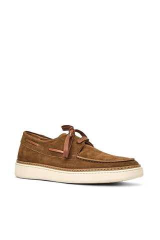 Aquatalia Bora Suede Lace-Up Loafer