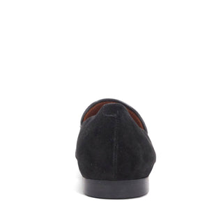 Aquatalia Calandra Women’s Shoes Suede Leather Loafer (AQW1047)-AmbrogioShoes