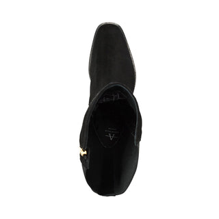 Aquatalia Claudette Women’s Shoes Suede Leather Boot (AQW1034)-AmbrogioShoes