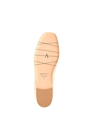 Aquatalia Clio Leather Flat