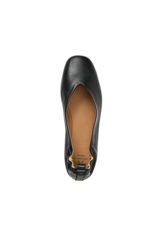 Aquatalia Clio Leather Flat