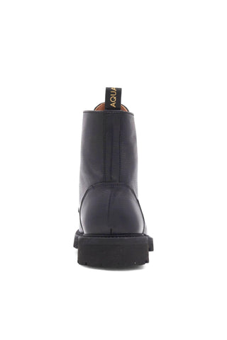 Aquatalia Danny Men’s Shoes Tumbled Leather Split-Toe Lace Up Boot (AQ1005)