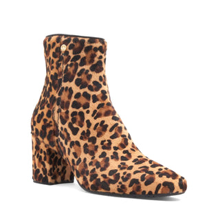 Aquatalia Domani Women’s Shoes Leopard Print Calf-Skin Hair Zip-Up Boot (AQW1021)-AmbrogioShoes
