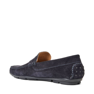 Aquatalia Enzo Suede Moccasin Driver-AmbrogioShoes