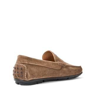 Aquatalia Enzo Suede Moccasin Driver-AmbrogioShoes