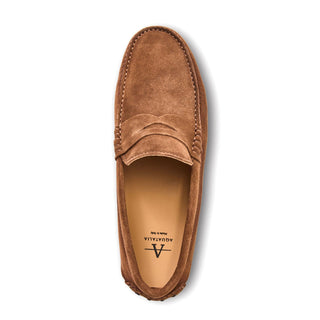 Aquatalia Enzo Suede Moccasin Driver-AmbrogioShoes