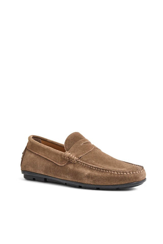 Aquatalia Enzo Suede Moccasin Driver