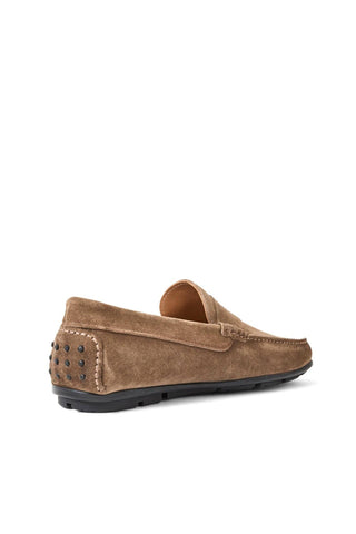 Aquatalia Enzo Suede Moccasin Driver