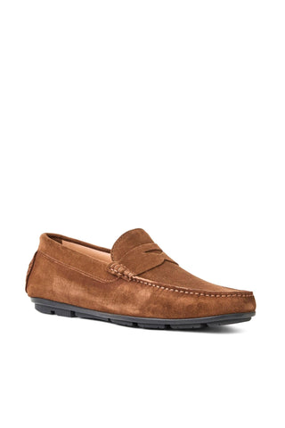 Aquatalia Enzo Suede Moccasin Driver