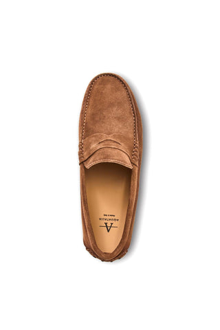 Aquatalia Enzo Suede Moccasin Driver