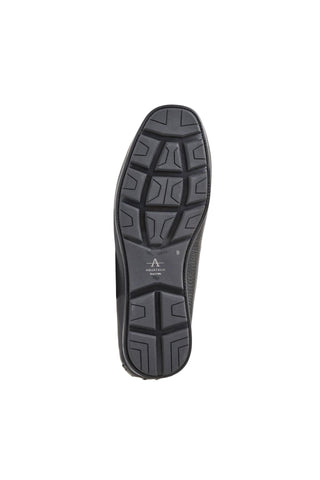 Aquatalia Enzo Tumbled Leather Moccasin Driver