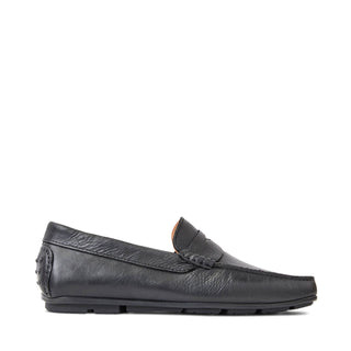 Aquatalia Enzo Tumbled Leather Moccasin Driver-AmbrogioShoes