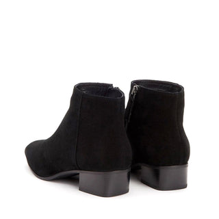 Aquatalia Fuoco Women’s Shoes Suede Leather Zip-Up Ankle Boot (AQW1016)-AmbrogioShoes