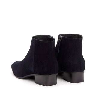 Aquatalia Fuoco Women’s Shoes Suede Leather Zip-Up Ankle Boot (AQW1016)-AmbrogioShoes