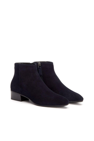 Aquatalia Fuoco Women’s Shoes Suede Zip-Up Ankle Boot (AQW1016)
